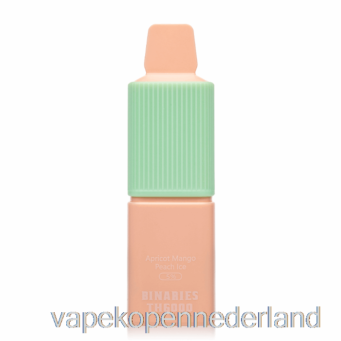 Elektronische Sigaret Vape Horizon Binaries Th6000 Wegwerp Abrikoos Mango Perzik Ijs
